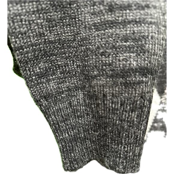 Rue21 Argyle Quarter-Zip Sweater Men’s Large Gray Black White Pullover - Picture 6 of 8